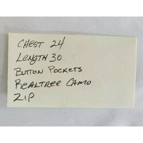 ScentLok Jacket Men's Size Medium Realtree Camo Elastic Waistband Button Pockets - Picture 6 of 6